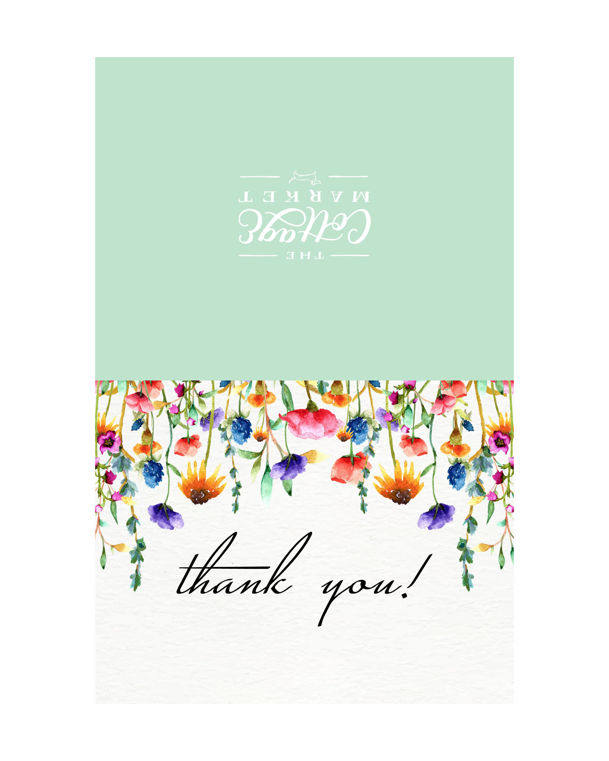 10 Free Printable Thank You Cards You Can'T Miss - The Cottage Market with Printable Thank You Cards