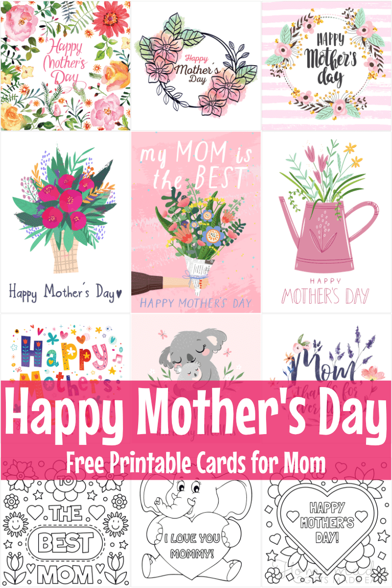 132 Free Printable Mother'S Day Cards For Your Mom intended for Free Mothers Day Printable Cards