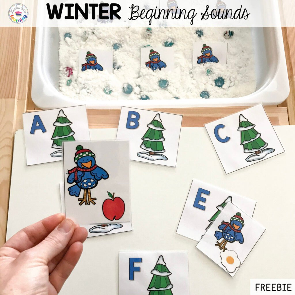 4 Free Must-Have Winter Printables For Preschool (Math & Literacy) regarding Winter Activities For Preschoolers Printable