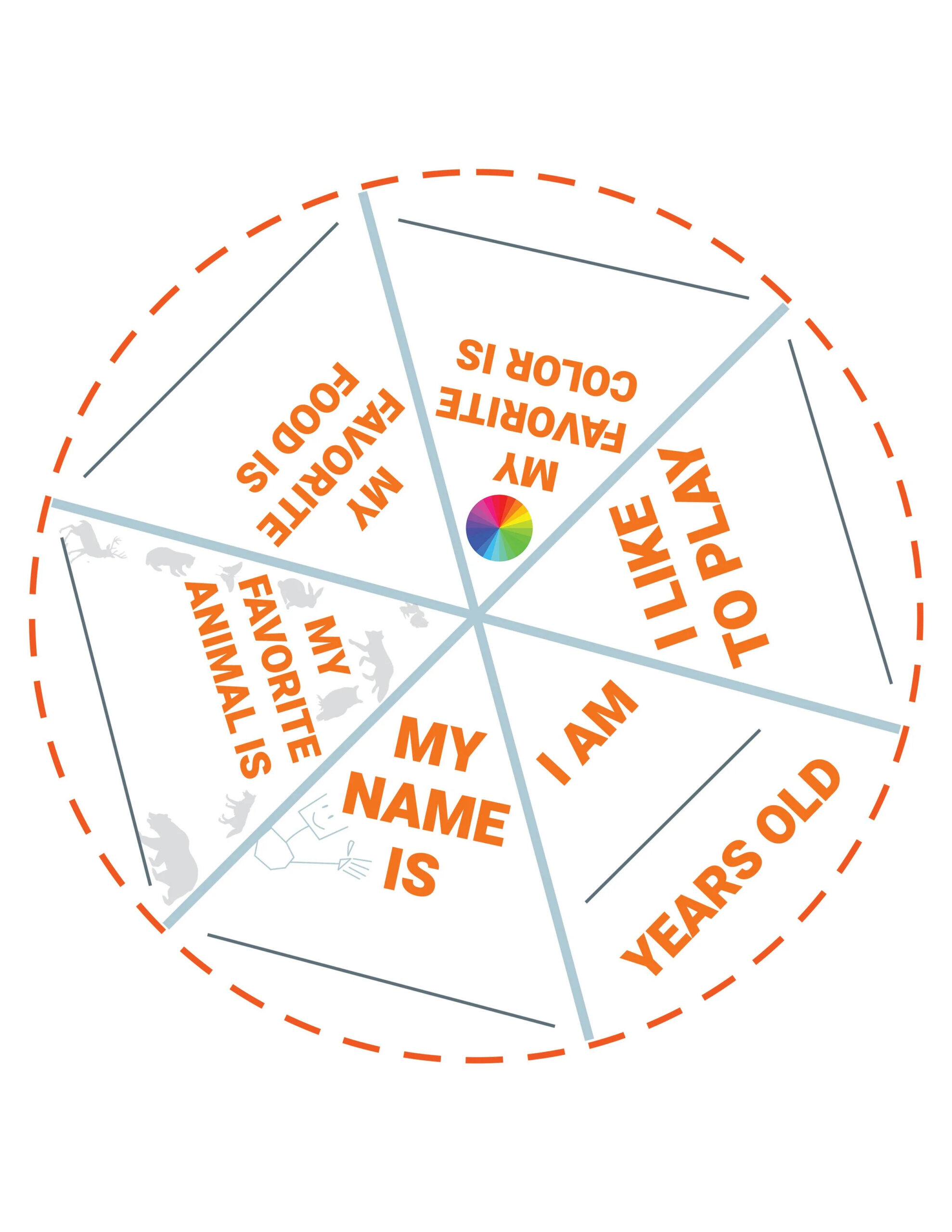 All About Me Craft — Tilton'S Therapy For Tots pertaining to All About Me Craft Printable