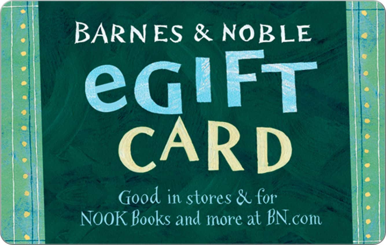 Barnes &amp;amp; Noble $25 Gift Card [Digital] Barnes And Noble $25 with Printable Barnes And Noble Gift Card