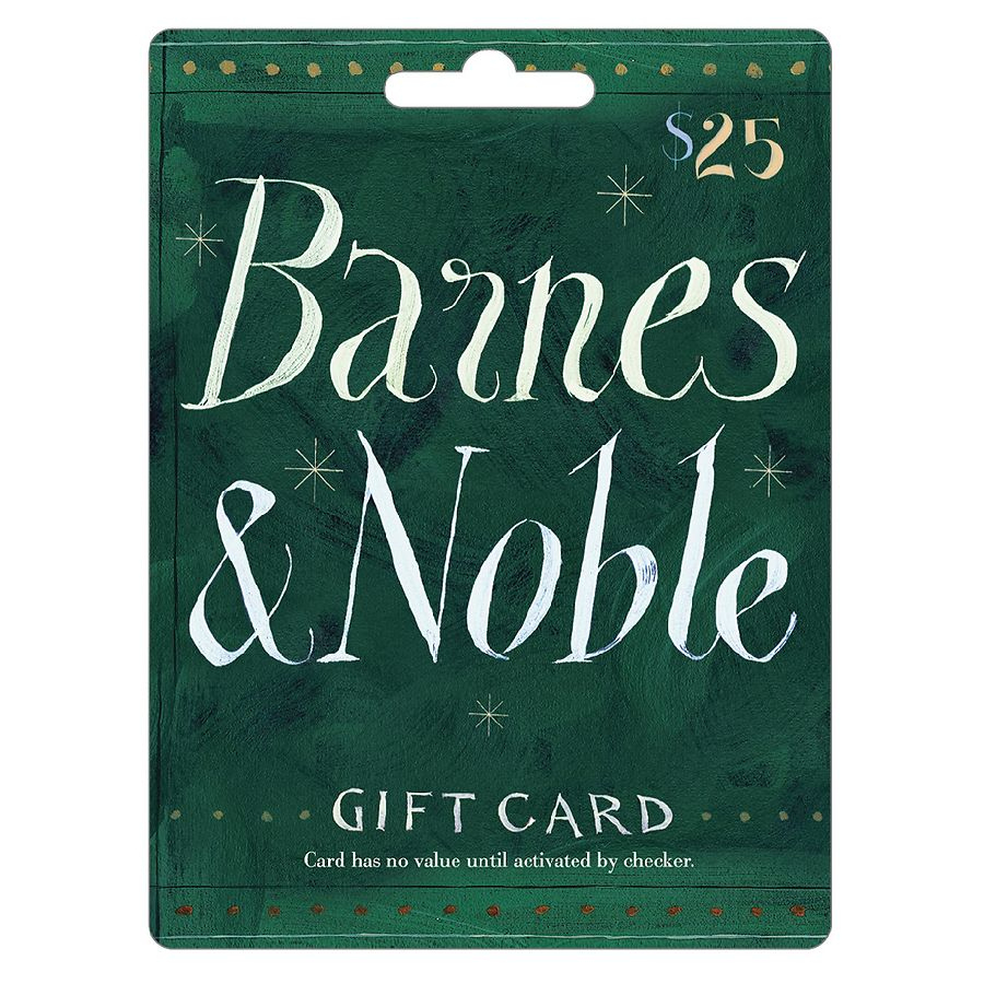 Barnes & Noble Gift Card $25 in Printable Barnes And Noble Gift Card