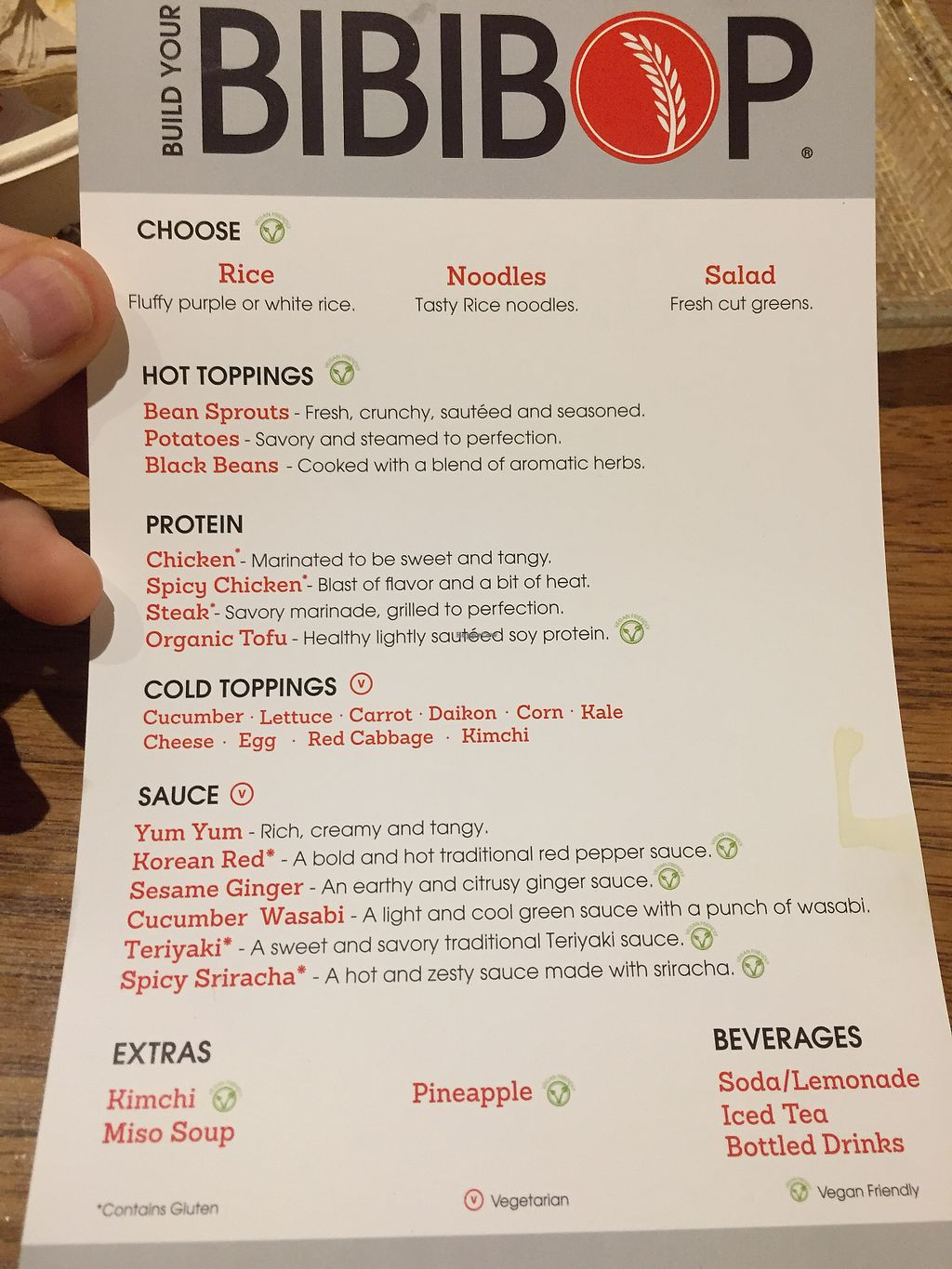 Bibibop - Schaumburg Illinois Restaurant - Happycow regarding Bibibop Printable Menu with Prices