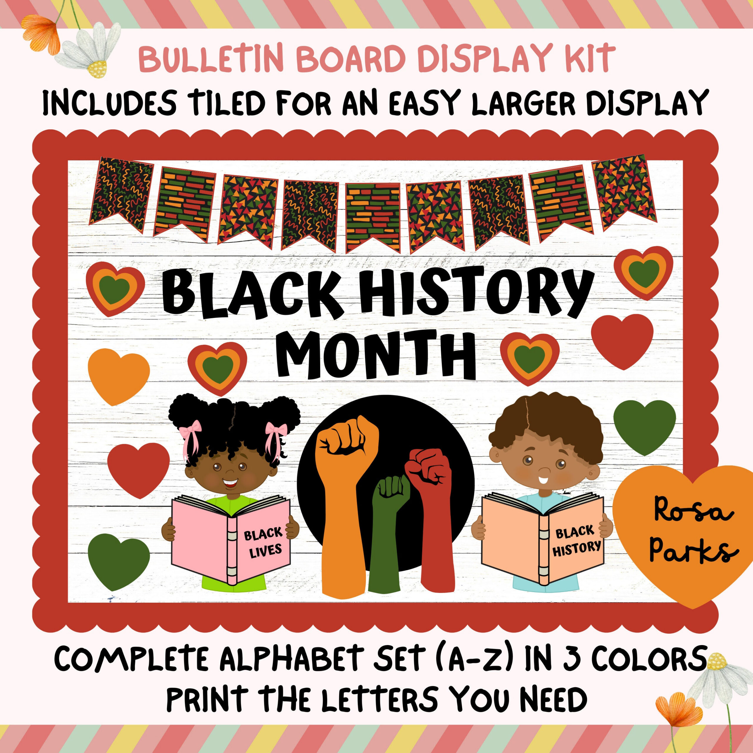 Black History Month Bulletin, Black Lives Matter Bulletin Board within Black History Month Bulletin Board Printables