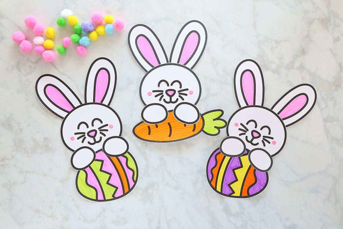Bunny Template (Free Printables) - The Best Ideas For Kids pertaining to Free Printable Easter Bunny Template