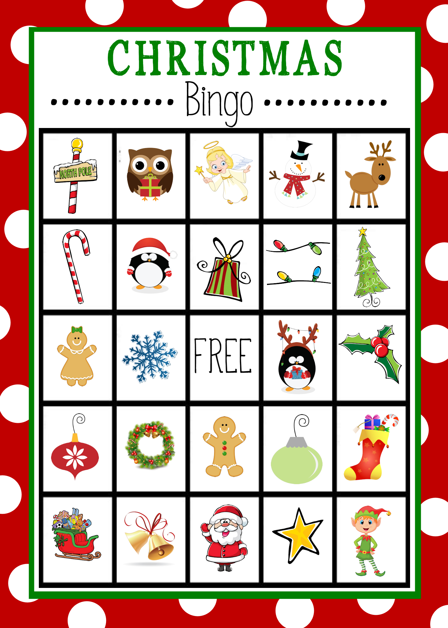Christmas Bingo - Crazy Little Projects with regard to Free Printable Christmas Bingo Cards