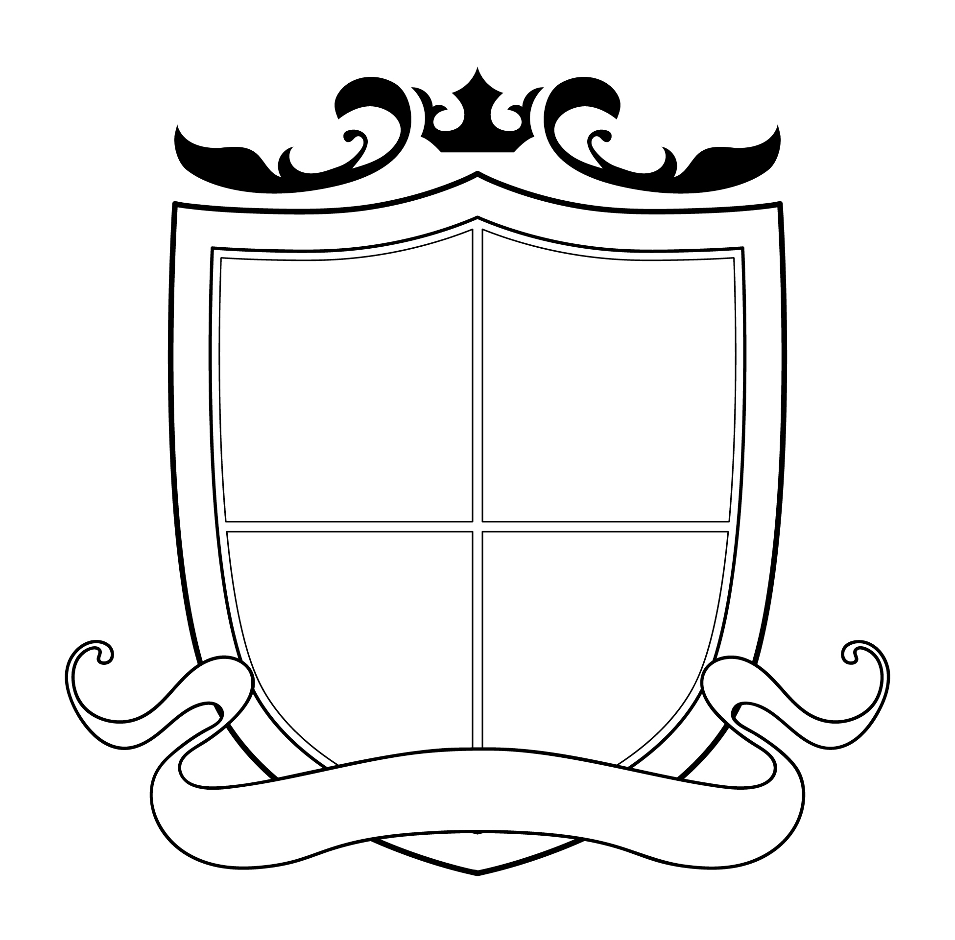 Coat Of Arms Template Free Printable regarding Coat of Arms Template Printable