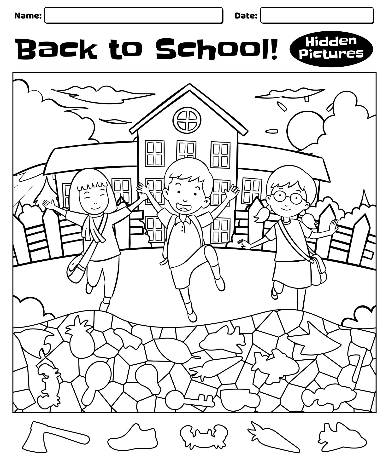 Collection 102+ Pictures Back To School Hidden Pictures Printable intended for Back to School Hidden Pictures Printable