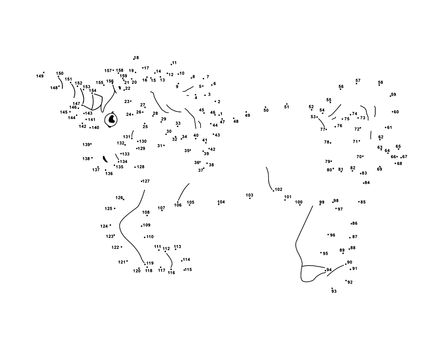 Connect The Dots Printables – Printable Coloring Pages intended for Dot To Dot Printable For Adults