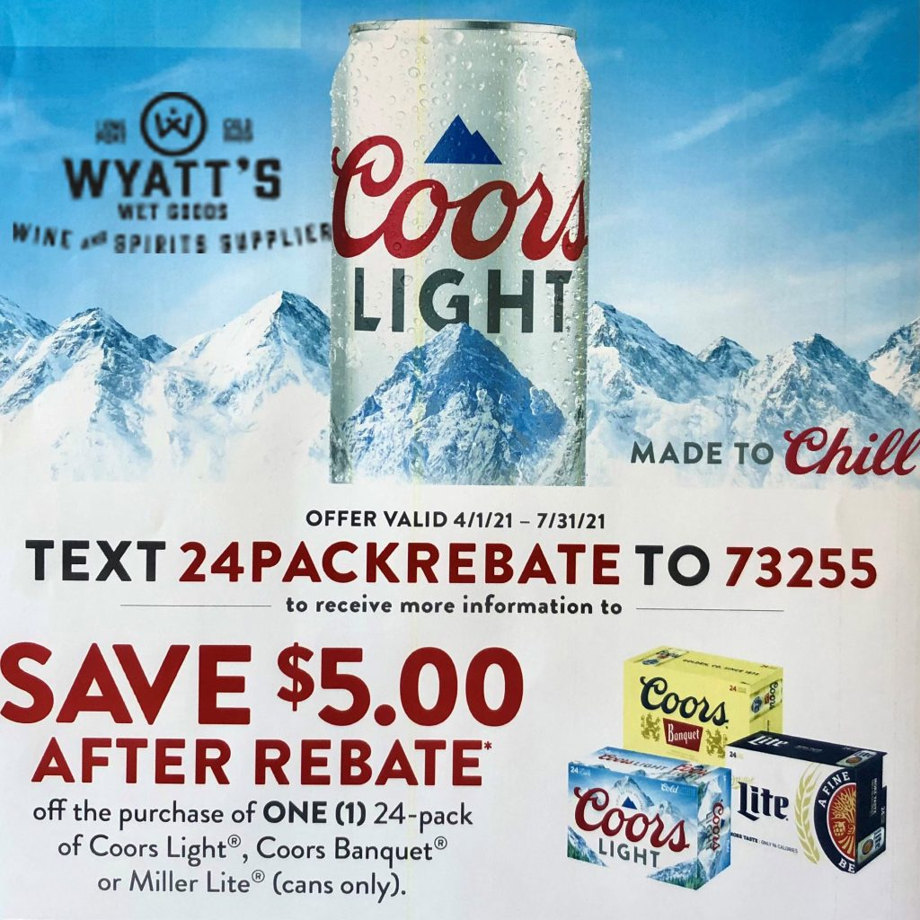 Coors Light Rebate Forms - Ganalytic in Printable Coors Light Rebate Forms