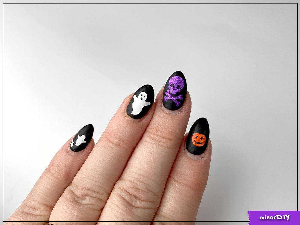 Cricut Nail Stickers For Halloween » Minordiy within Free Printable Cricut Nail Decals