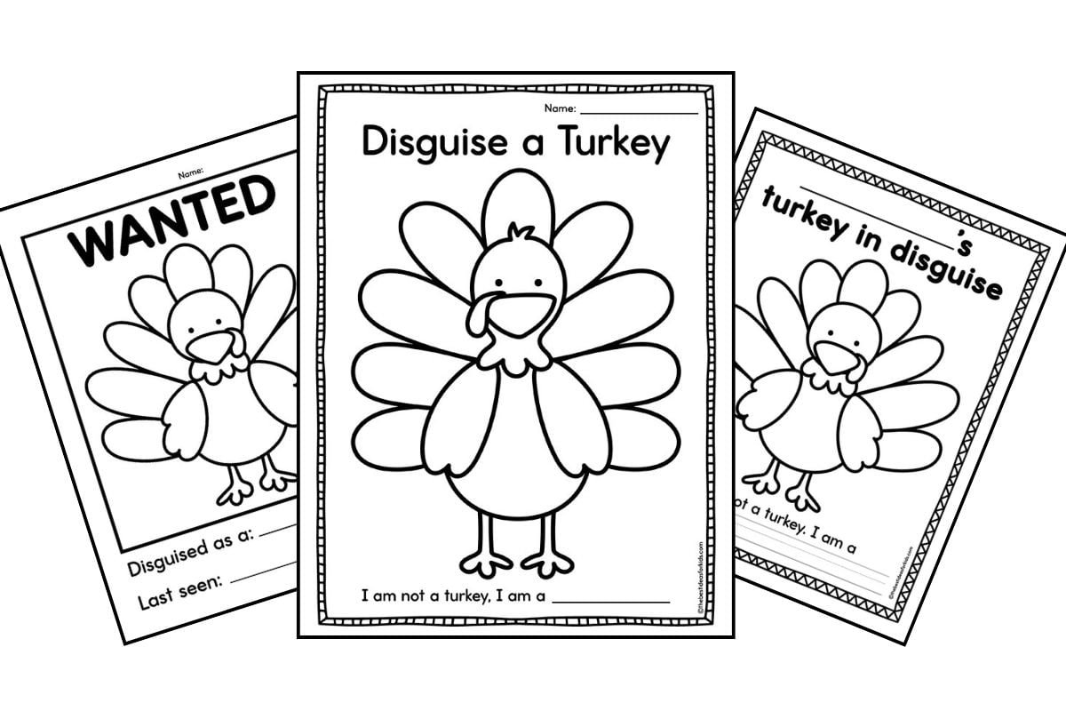 Disguise A Turkey Template (Free Printables) - The Best Ideas For Kids throughout Disguise a Turkey Template Free Printable