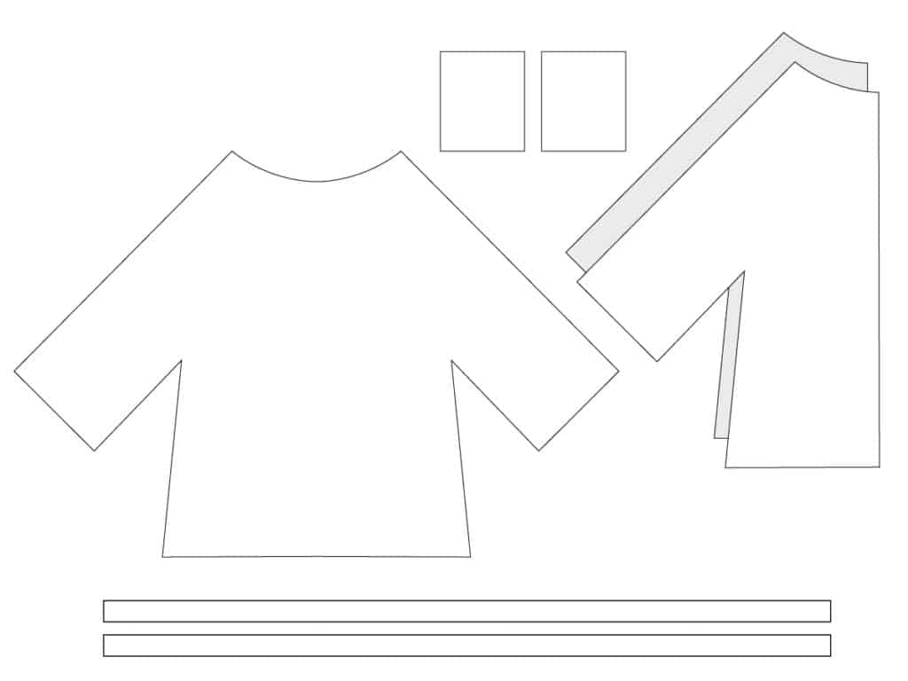 Elf On The Shelf Bathrobe Pattern - See Kate Sew with regard to Easy Printable Diy Elf on the Shelf Clothes Pattern