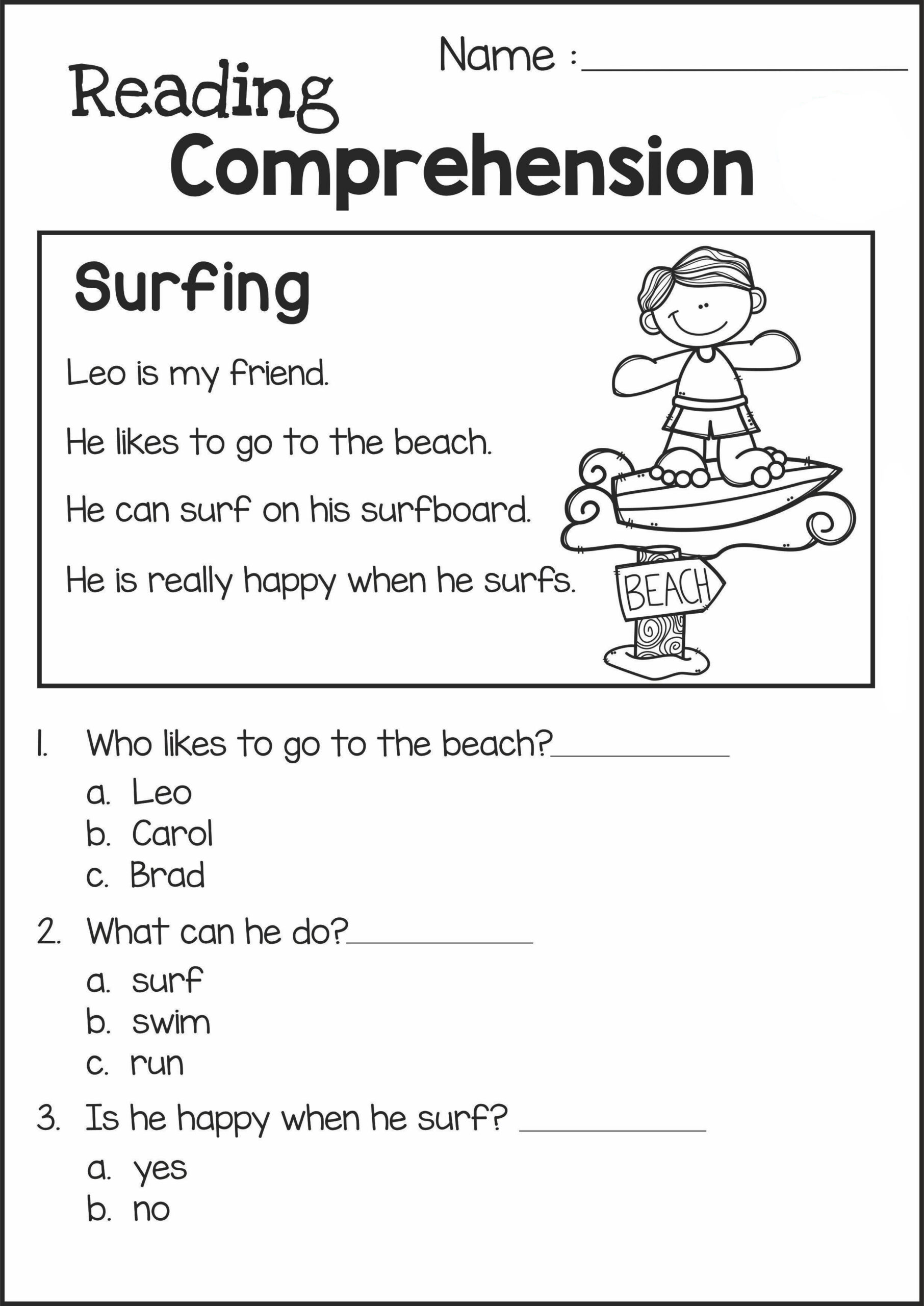 Engage Young Minds With 2Nd Grade Reading Comprehension Worksheets pertaining to Free Printable Reading Comprehension Worksheets For 2nd Grade
