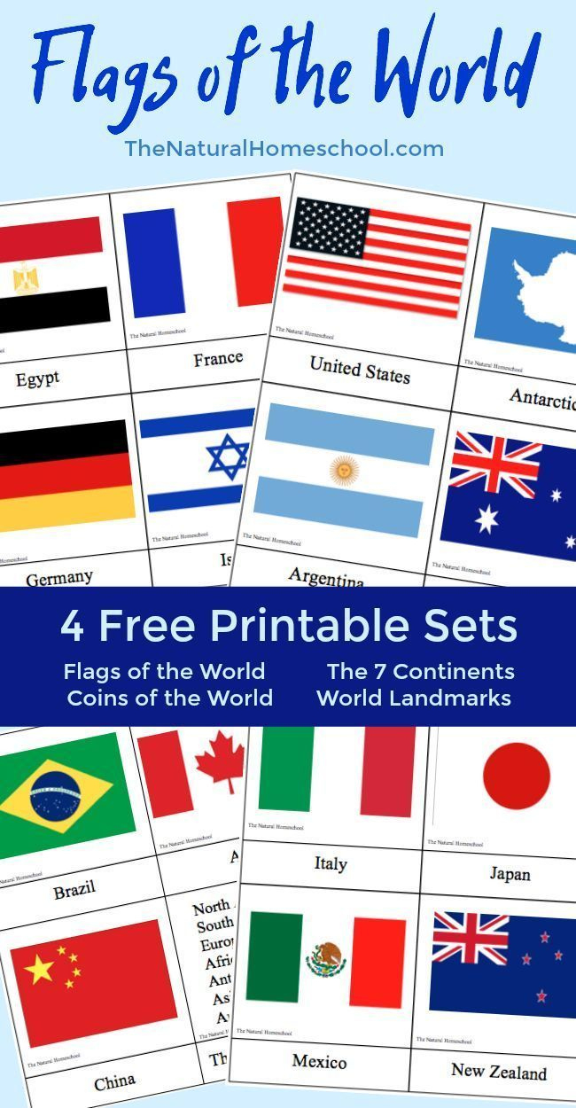 Fantastic Country Flags Of The World With 4 Free Printables regarding Printable Flags Of The World