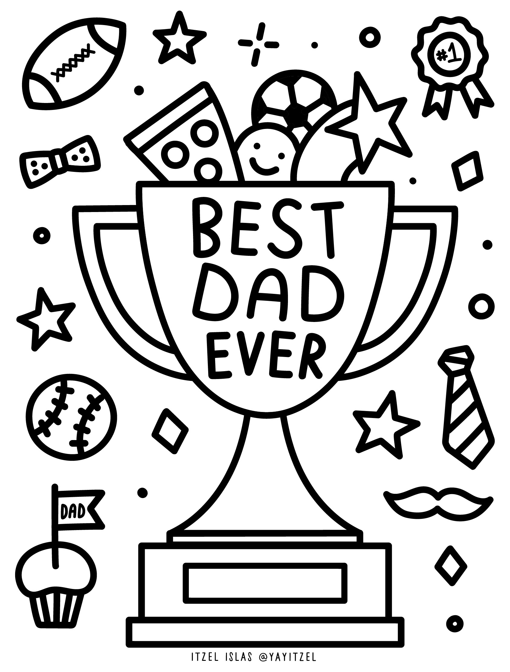 Father&#039;S Day | Printables - Free Coloring Pages &amp; Learning throughout Father&amp;#039;s Day Printable Free