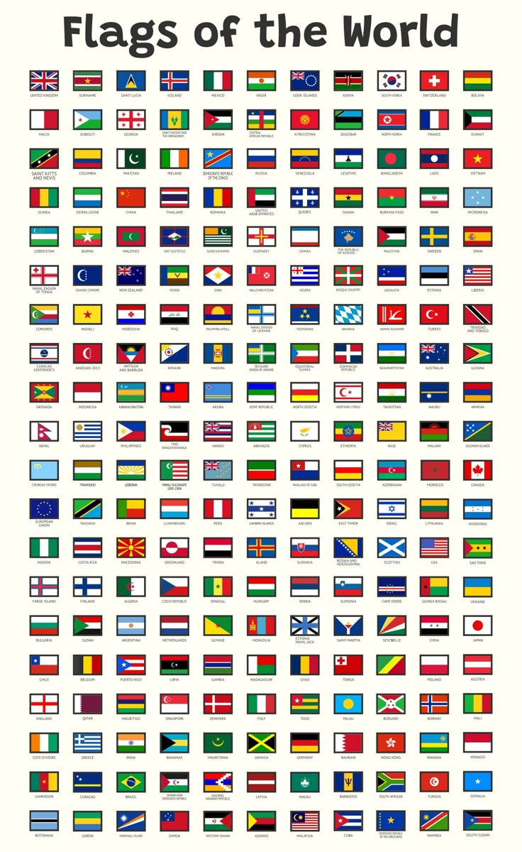 Flags Of Different Countries - 20 Free Pdf Printables | Printablee regarding Printable Flags Of The World