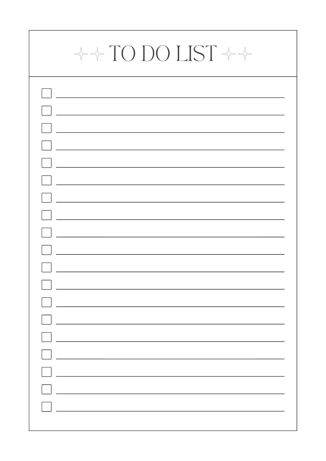 Free And Customizable To Do List Templates intended for To Do List Printable