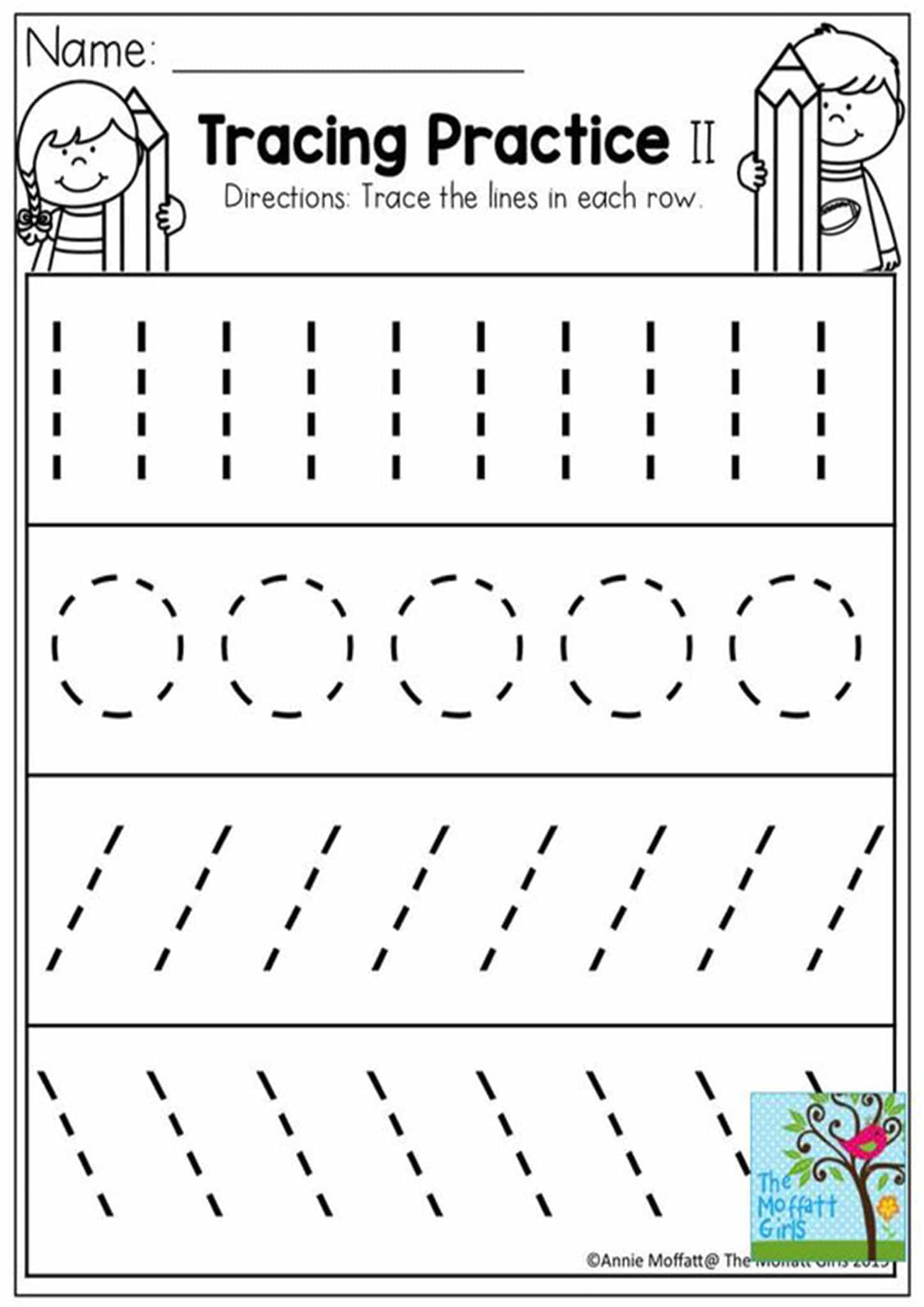 Free And Easy To Print Tracing Lines Worksheets - Tulamama intended for Tracing Lines Worksheets Printable