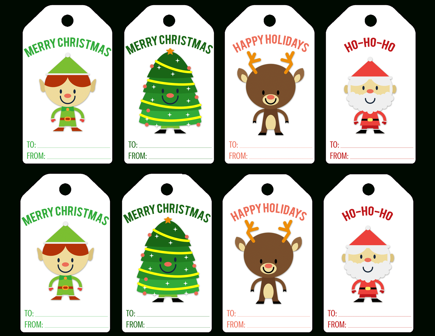 Free Christmas Gift Tag Printable • Really, Are You Serious? for Free Xmas Gift Tag Printables