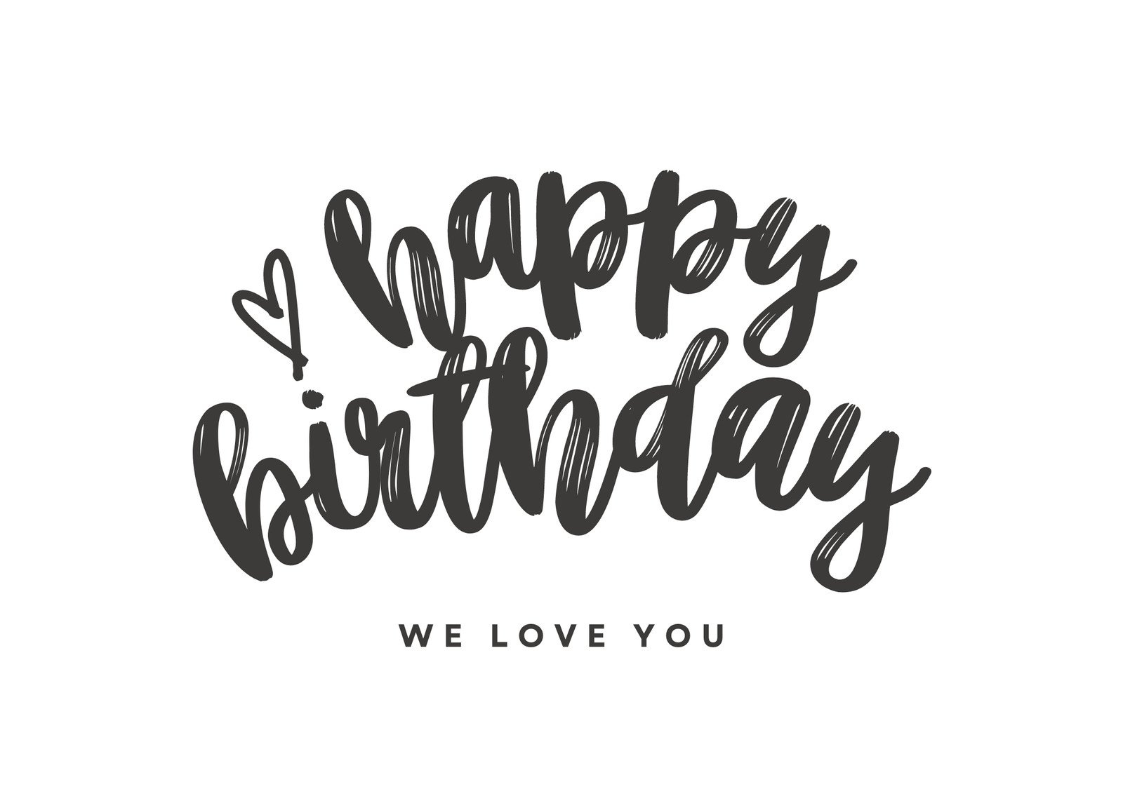 Free, Custom Printable Birthday Card Templates | Canva within Black and White Printable Birthday Cards