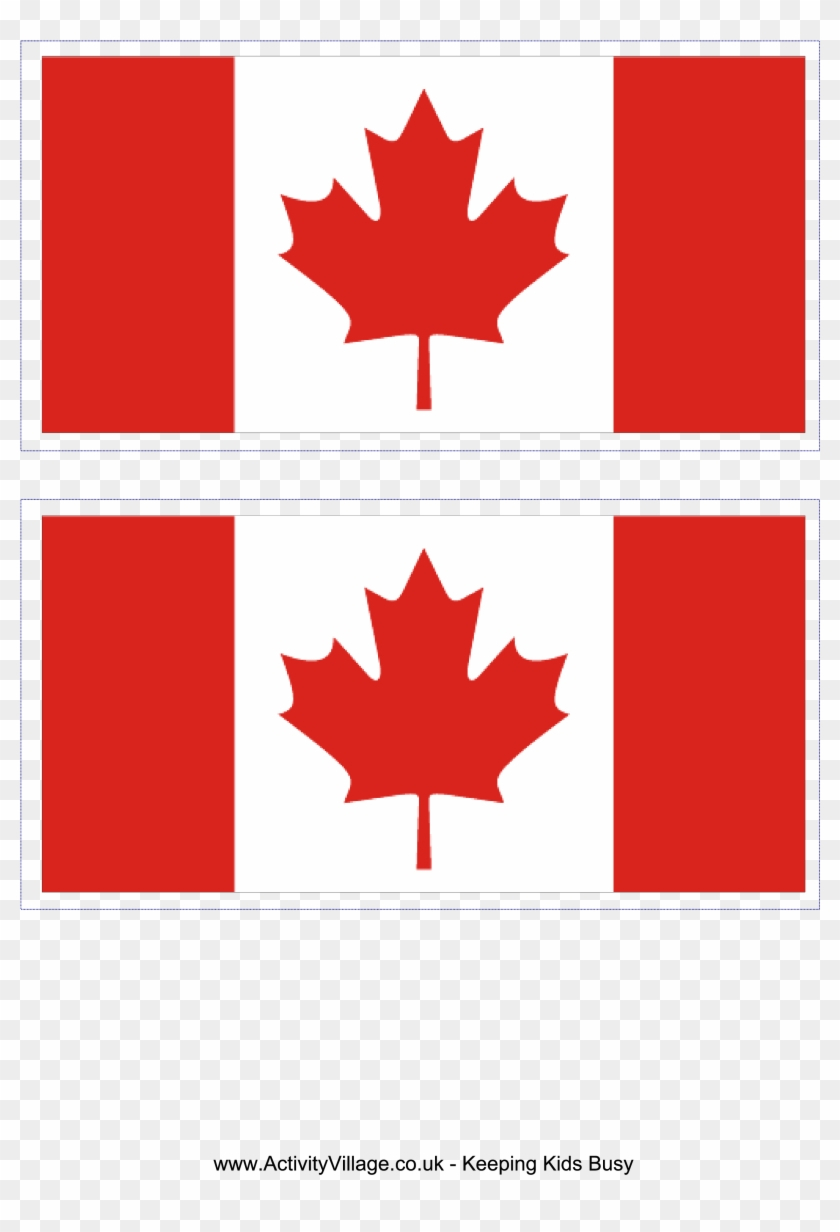 Free Printable Canadian Flag - Sea To Sea Canada, Hd Png Download within Printable High Resolution Canada Flag