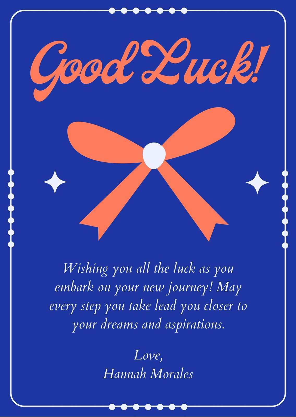 Free Printable, Customizable Good Luck Card Templates | Canva inside Free Printable Good Luck Cards