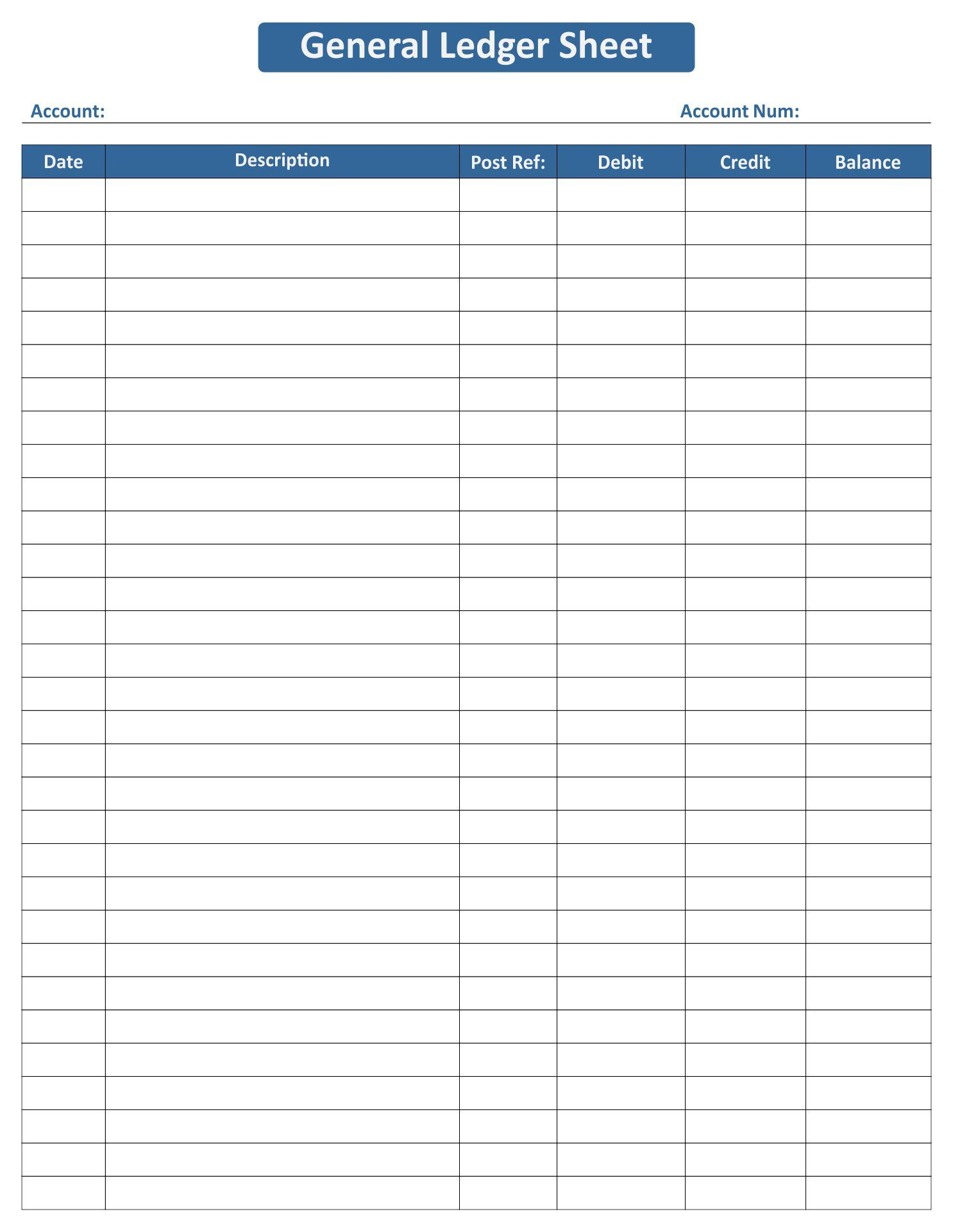 Free Printable Ledger Templates, Download Free Printable Ledger for Free Printable Ledger Sheets