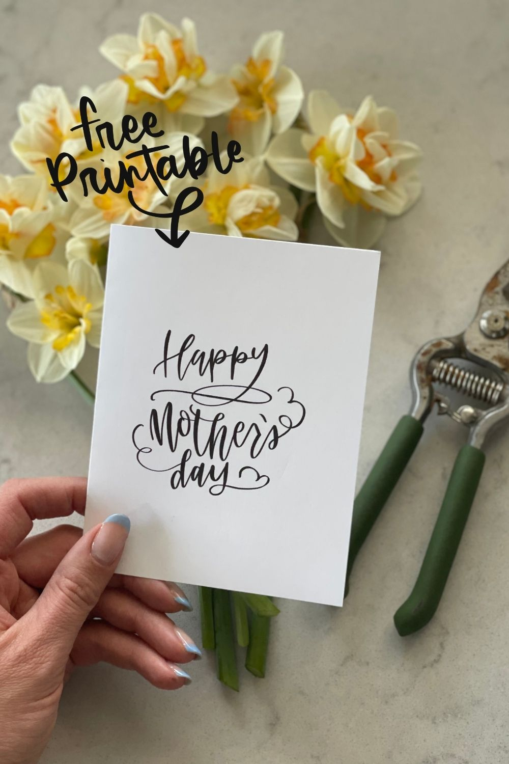 Free Printable Mothers Day Card - Lemon Thistle with Happy Mothers Day Cards Printable