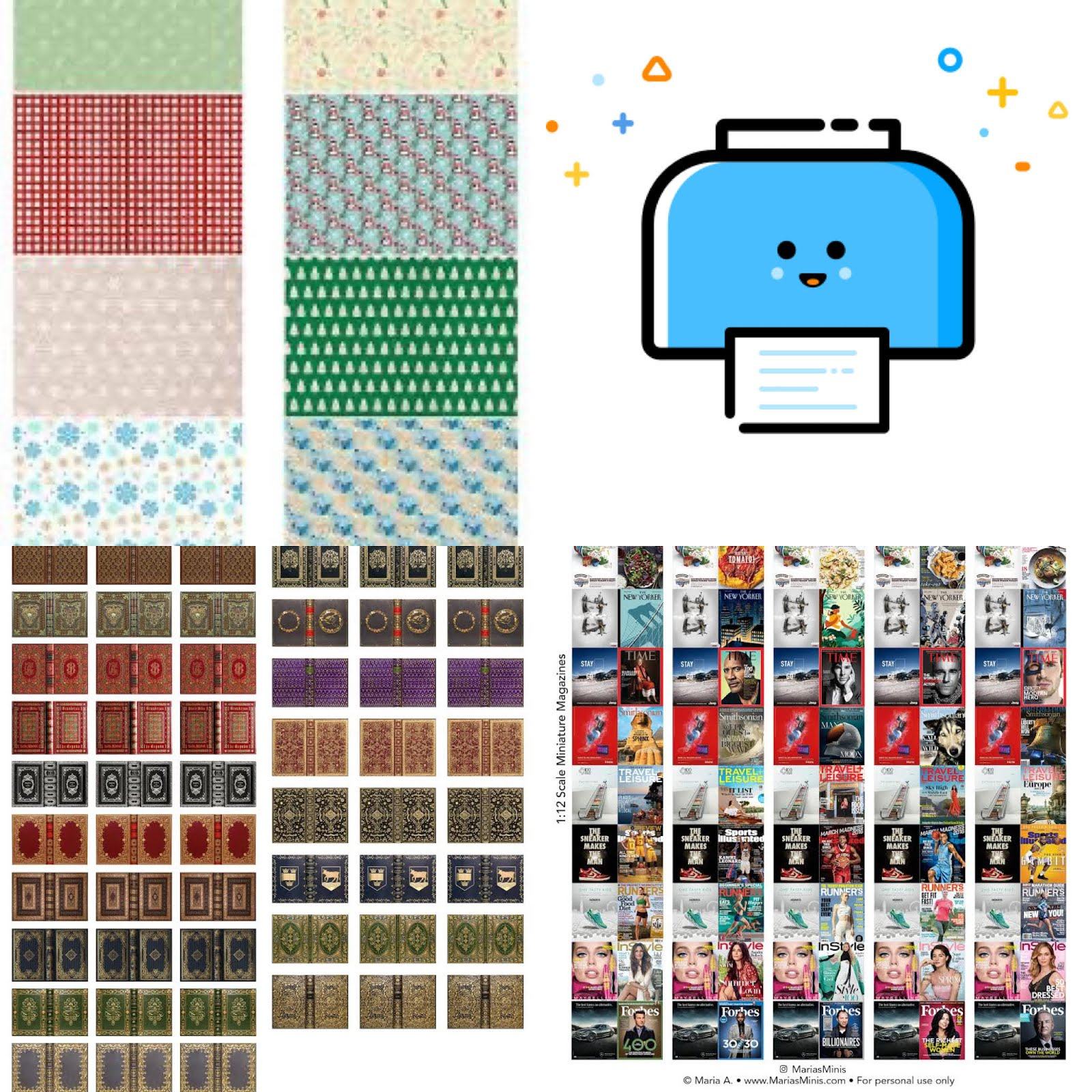 Free Printables for Free 1-12 Scale Printables