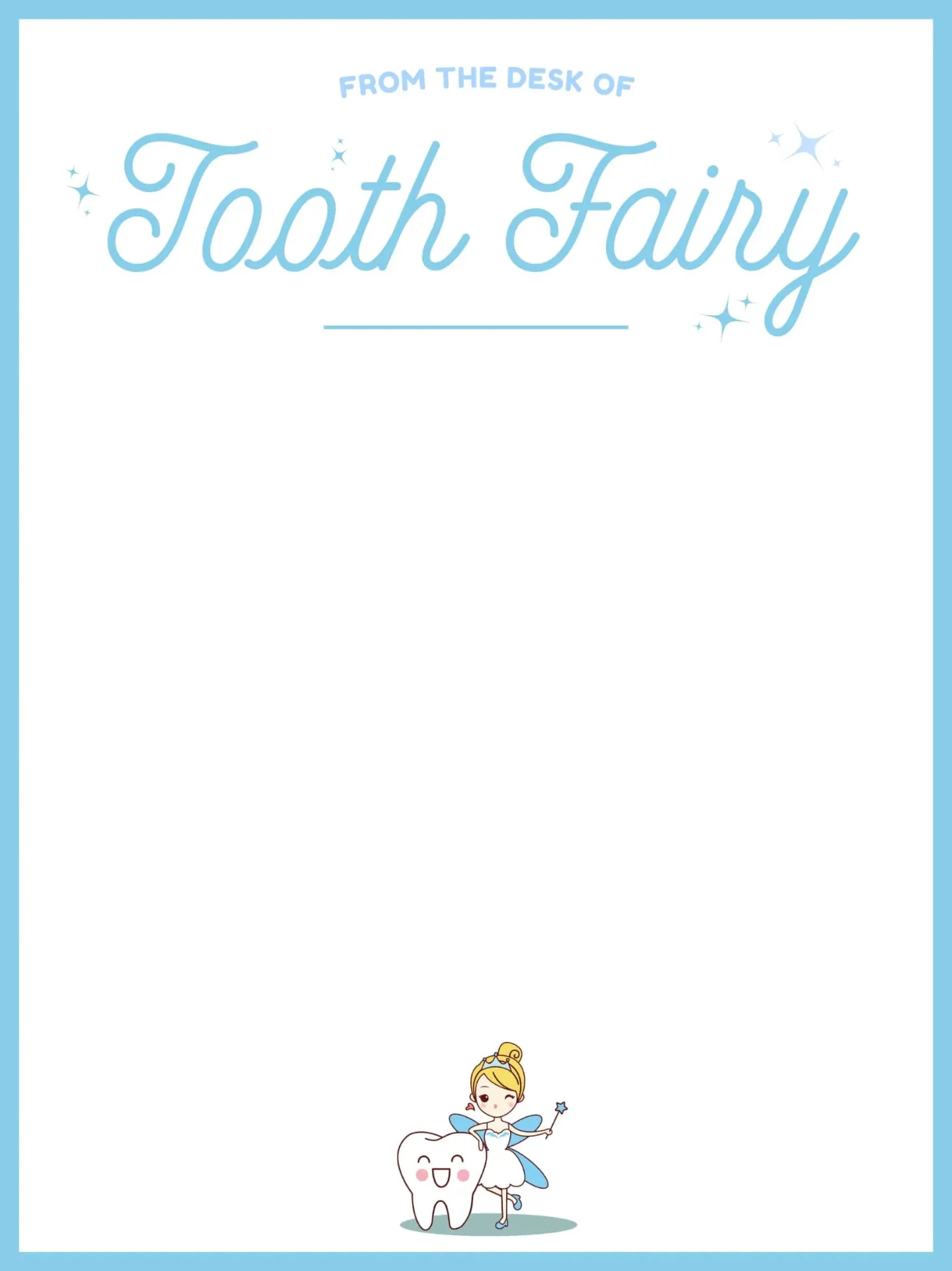 Free Tooth Fairy Letter Generator | Create Magical Letters In Seconds intended for Note From Tooth Fairy Printable