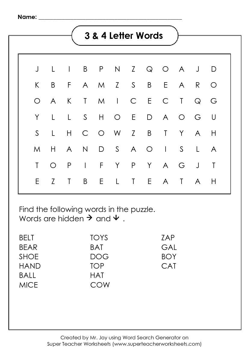 Free Word Search Puzzle Generator - Custom Word Search Maker for Free Make Your Own Word Search Puzzles Printable