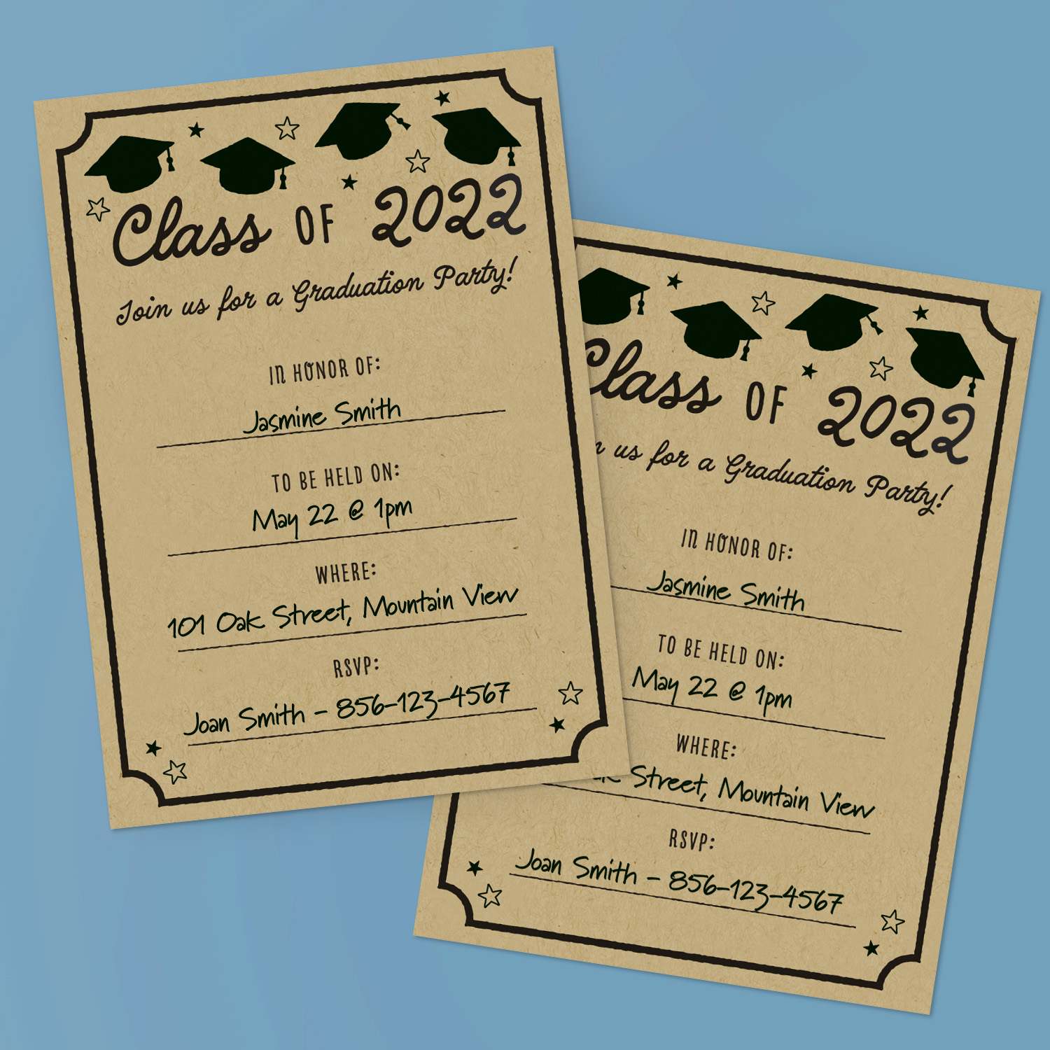 Graduation Party Invites - Free Printable Download throughout Free Printable Grad Party Invites