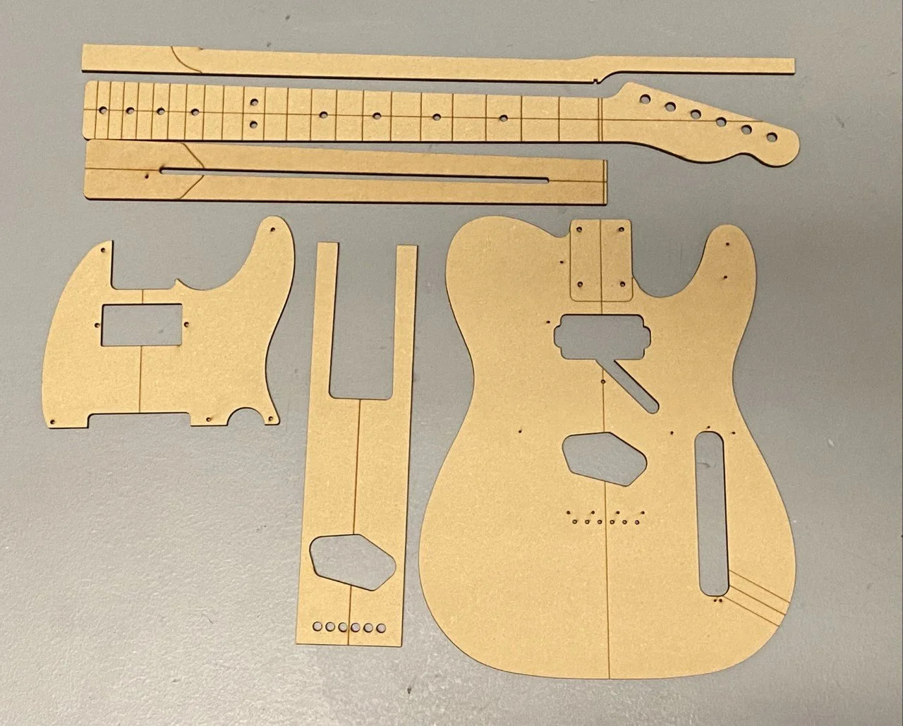 Guitar Building Templates inside Full Size Printable Guitar Templates