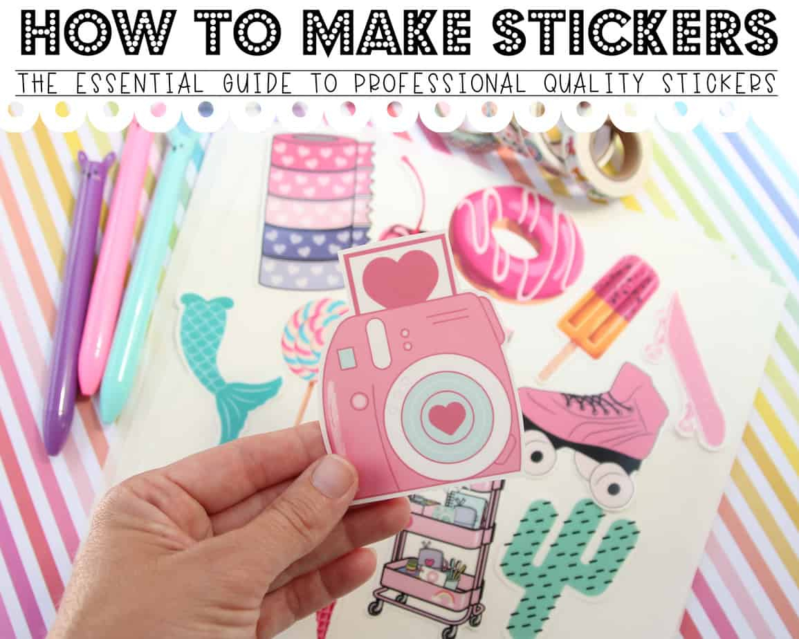 How Do You Make Stickers? The Essential Guide To Homemade Quality pertaining to How To Make Printable Stickers
