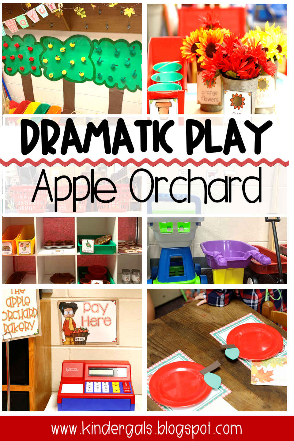 Kindergals: Apple Orchard Dramatic Play pertaining to Apple Orchard Dramatic Play Free Printables