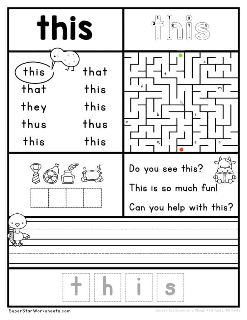 Kindergarten Worksheets - Superstar Worksheets pertaining to Free Printable Kindergarten Activity Sheets