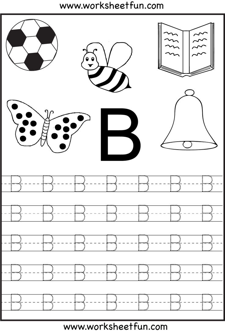 Letter Tracing Worksheets For Kindergarten – Capital Letters pertaining to Free Printable Alphabet Tracing Worksheets