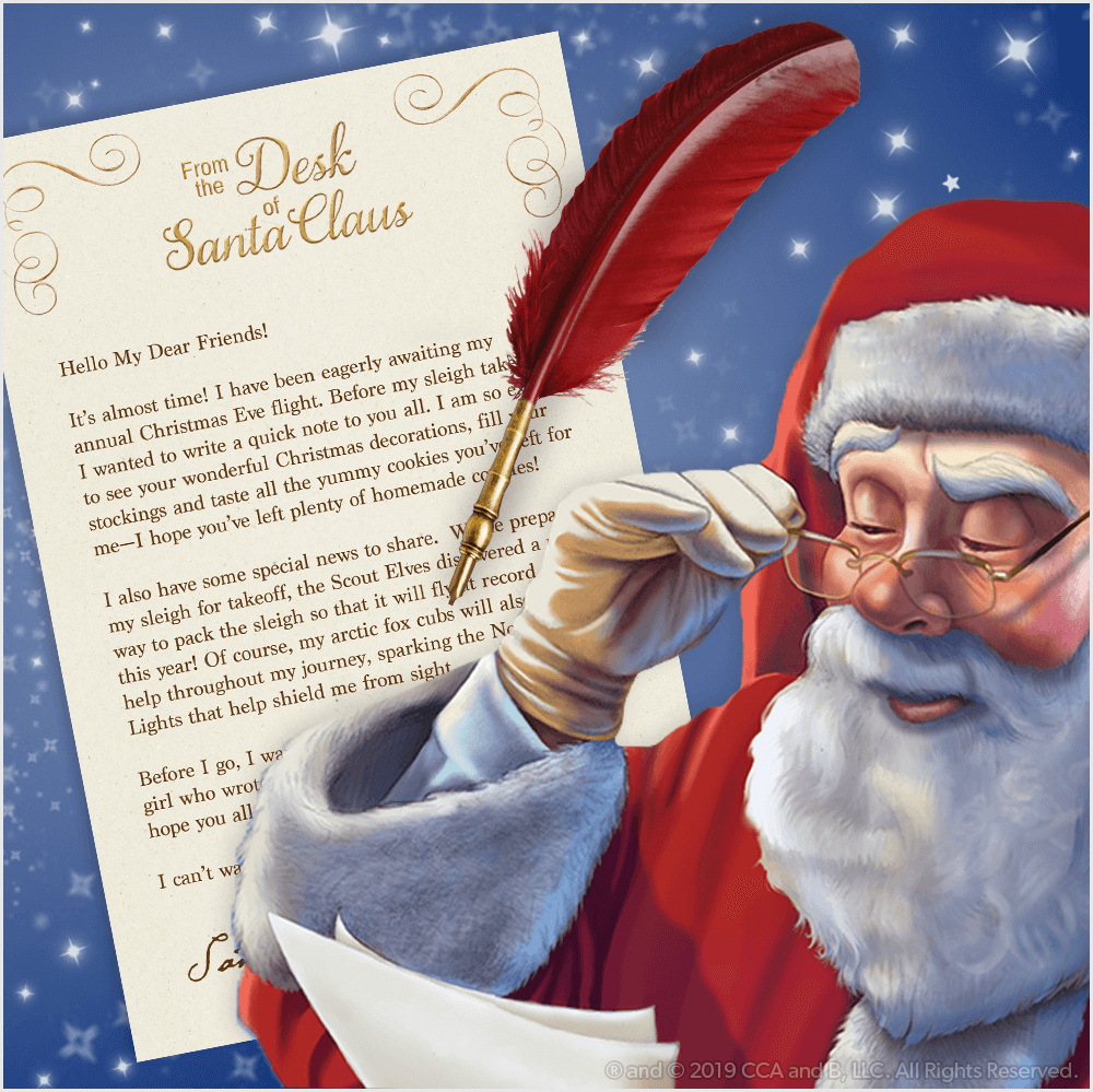 Letters To Santa | The Elf On The Shelf intended for Free Printable Santa Letters From Santa