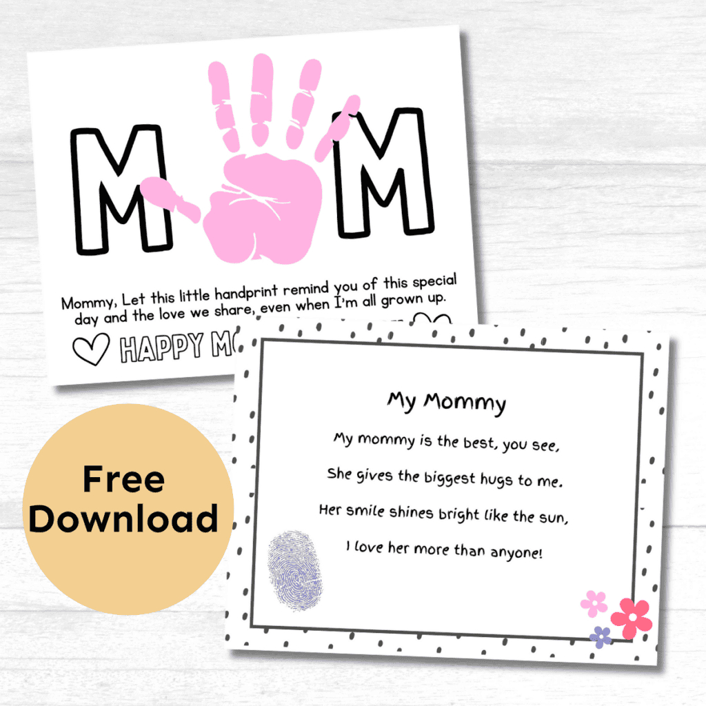 Mother&amp;#039;S Day Poems For Kids [With Free Printables] • Mindfulmazing throughout Free Mothers Day Poems Printable