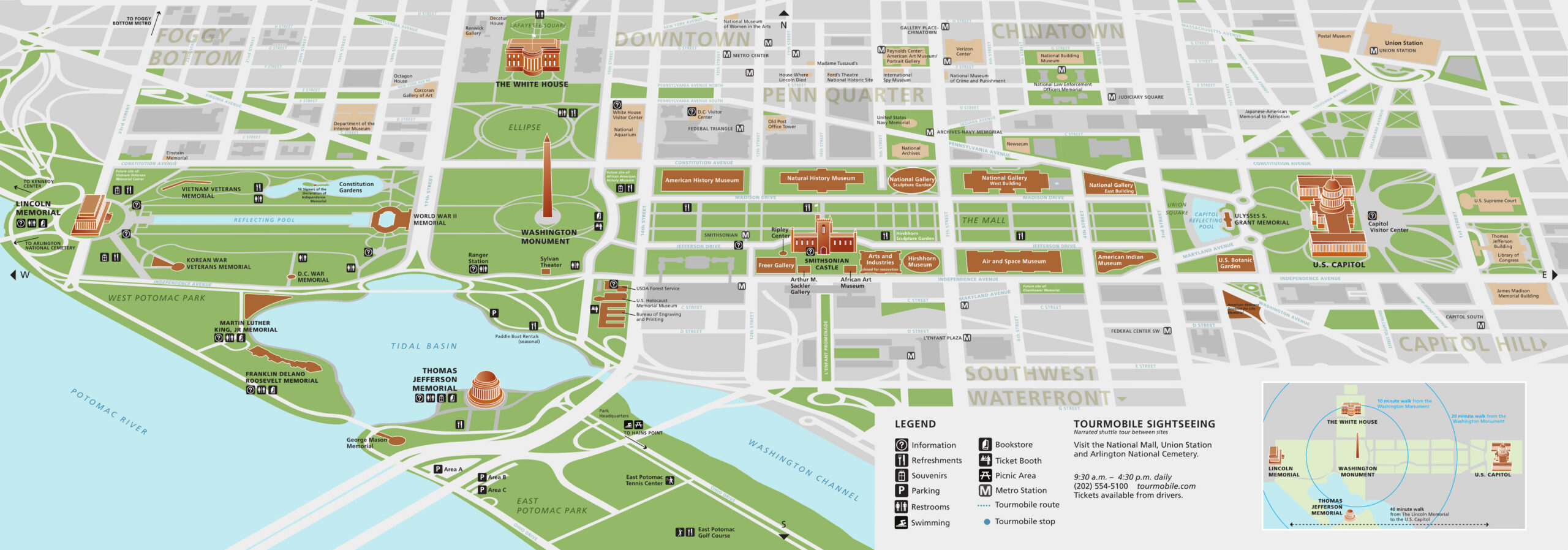 National Mall Maps | Npmaps: Free National Park Maps intended for Map National Mall Washington Dc Printable