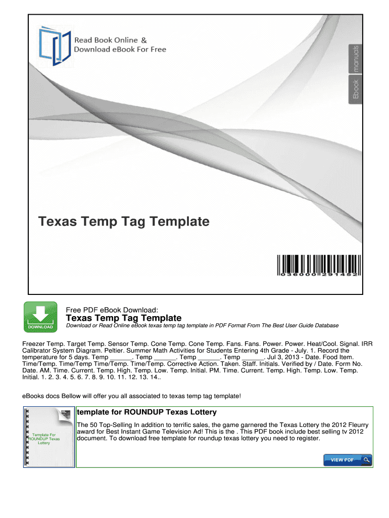 Pdf Blank Printable Temporary License Plate Template: Fill Out throughout Fillable Blank Printable Temporary License Plate Template