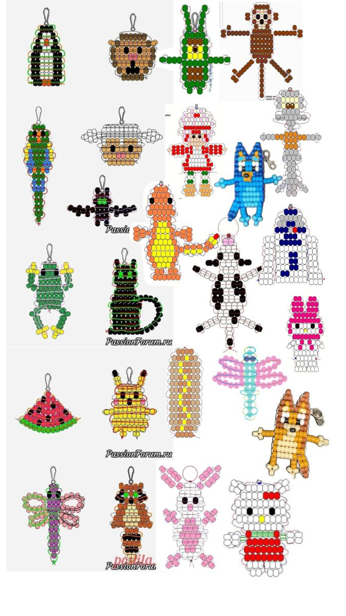 Pin On Crafting | Pony Bead Projects, Pony Bead Crafts, Pony Bead throughout Step By Step Printable Pony Bead Animal Patterns