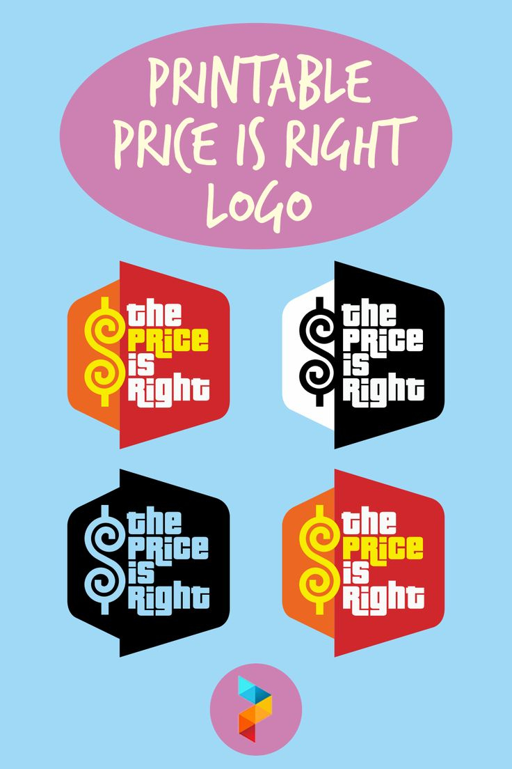 Price Is Right Logo - 10 Free Pdf Printables | Printablee within Printable Price Is Right Logo