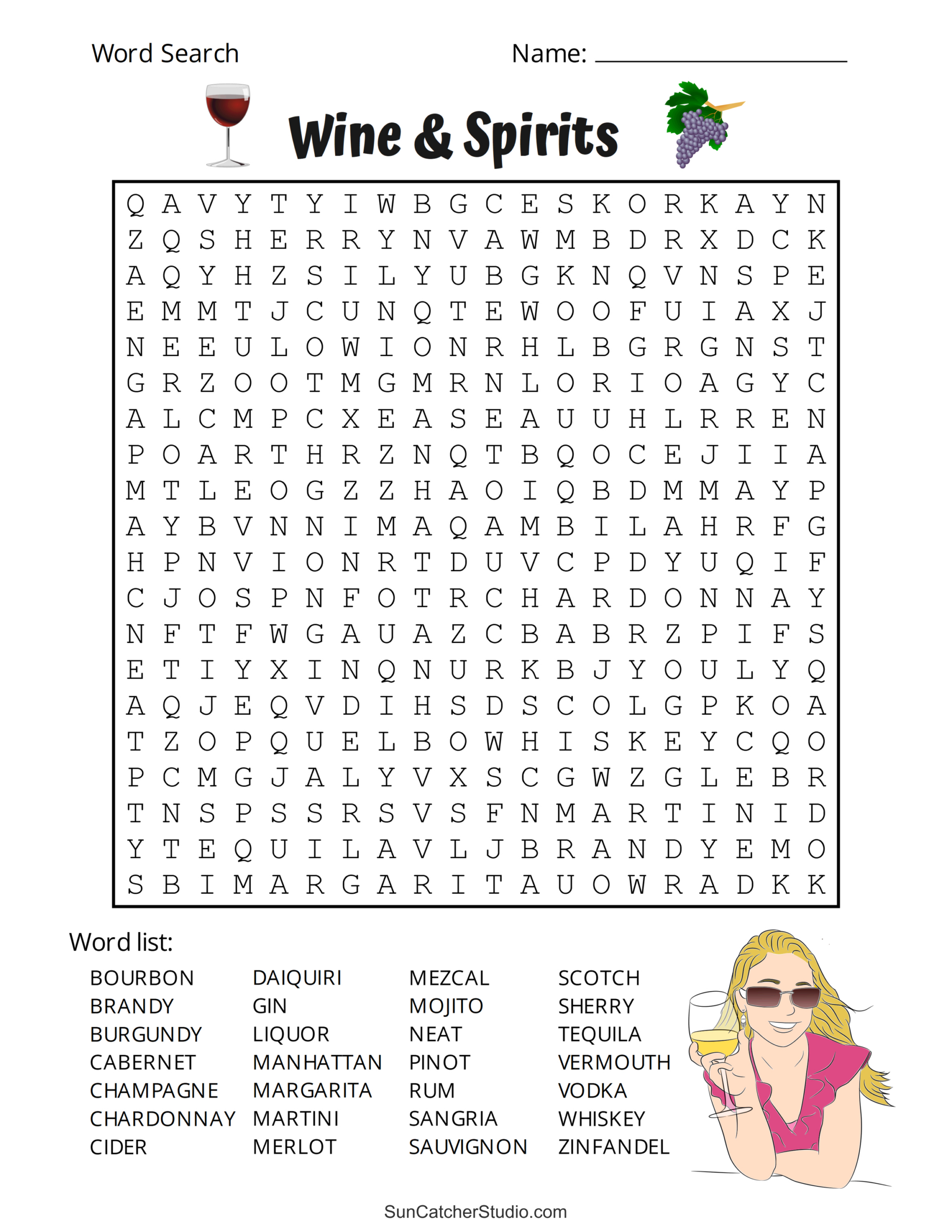 Printable Adult Word Search Puzzles (Word Find) – Free Printables pertaining to Word Search Online Free Printable