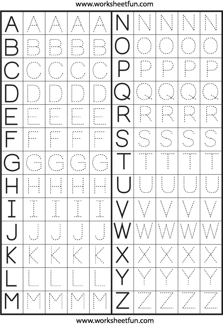 Printables Alphabet Pdf with Uppercase And Lowercase Alphabet Printables