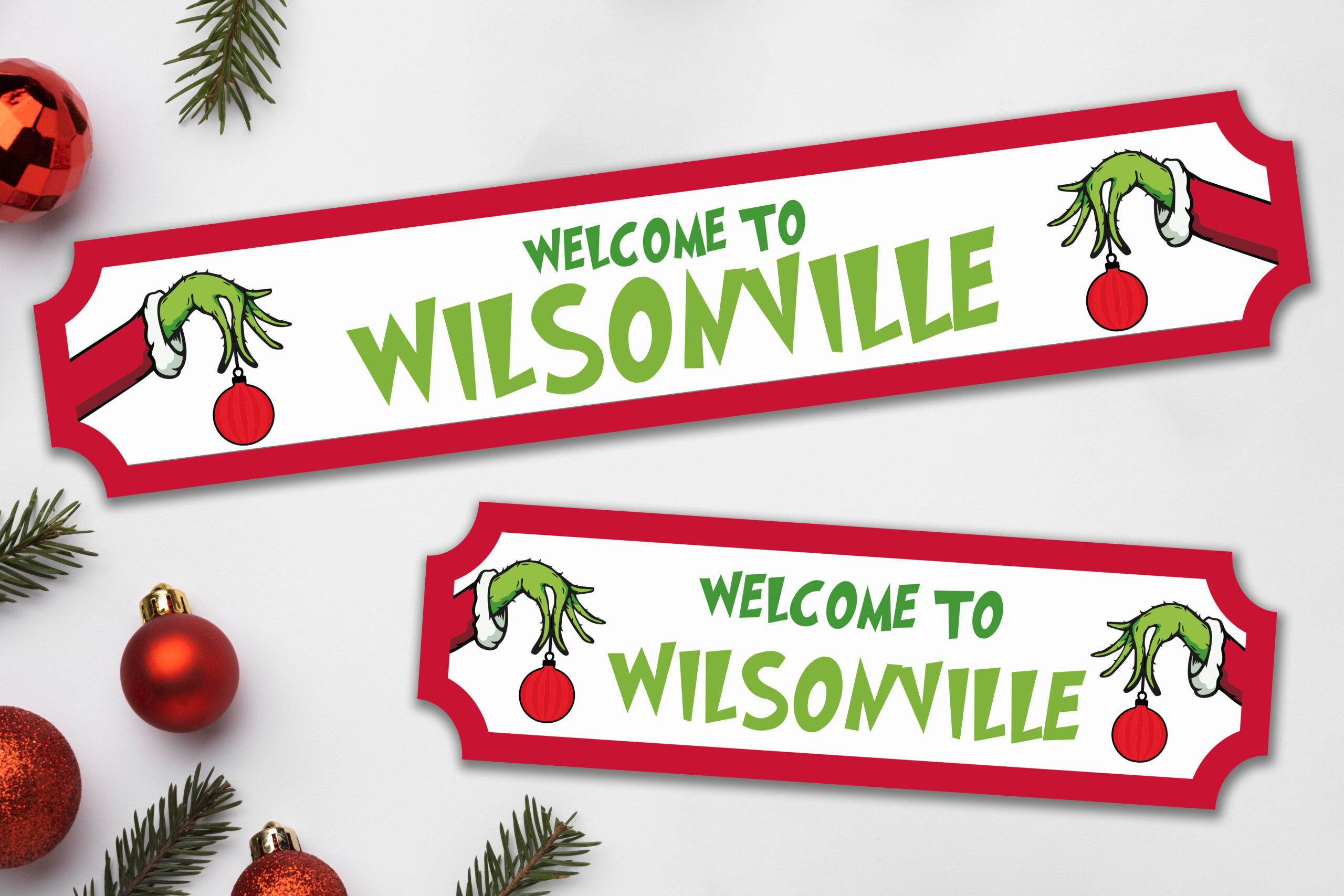 Printed Welcome To Whoville Street Sign with regard to Welcome to Whoville Sign Printable