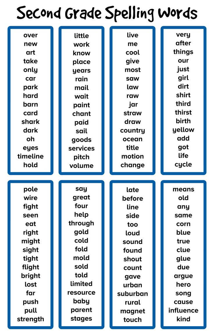 Second Grade Sight Words List - 10 Free Pdf Printables | Printablee with Second Grade Sight Words Printable