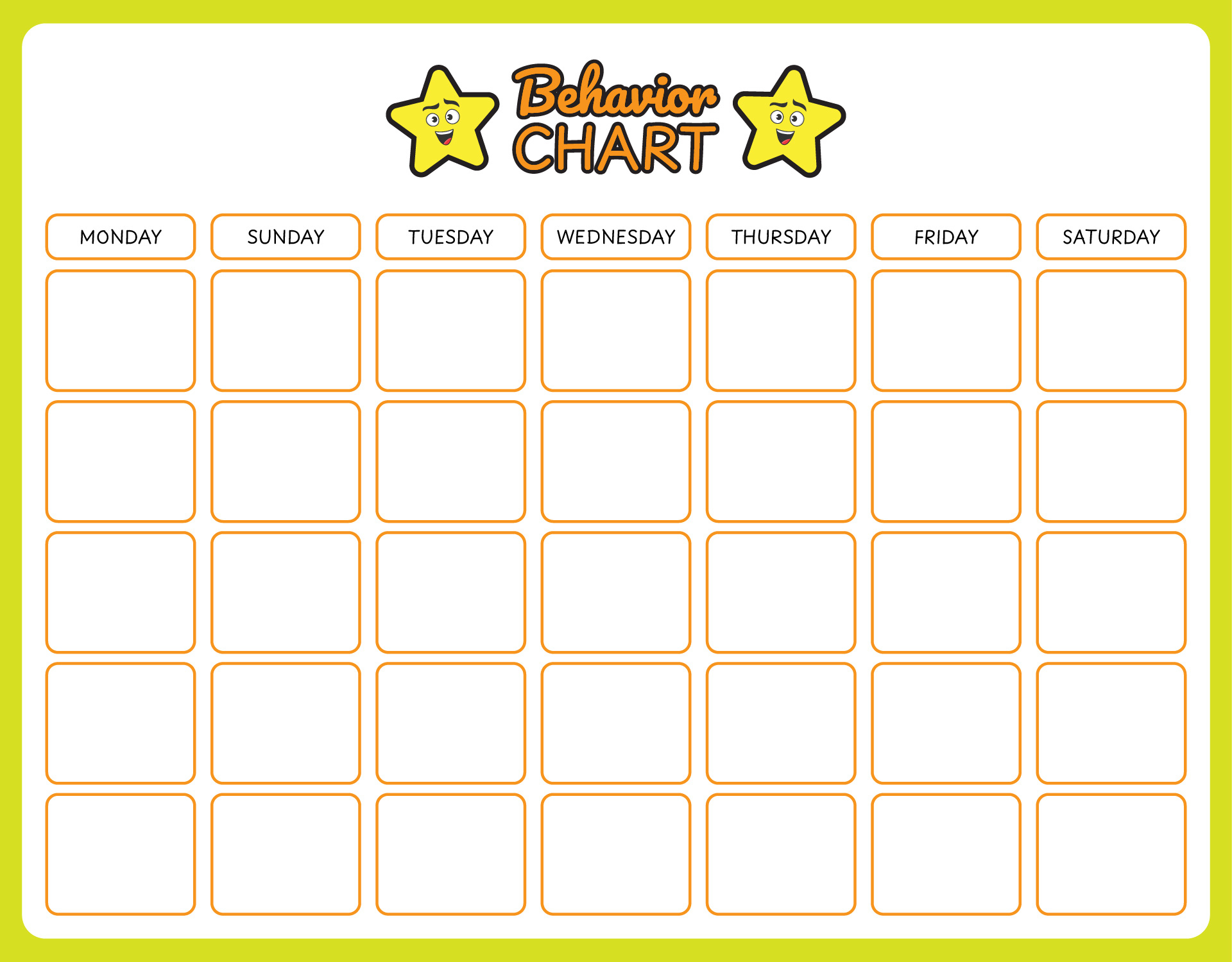 Sticker Reward Chart Free Printable - Printable Party Favors within Reward Chart Stickers Free Printable