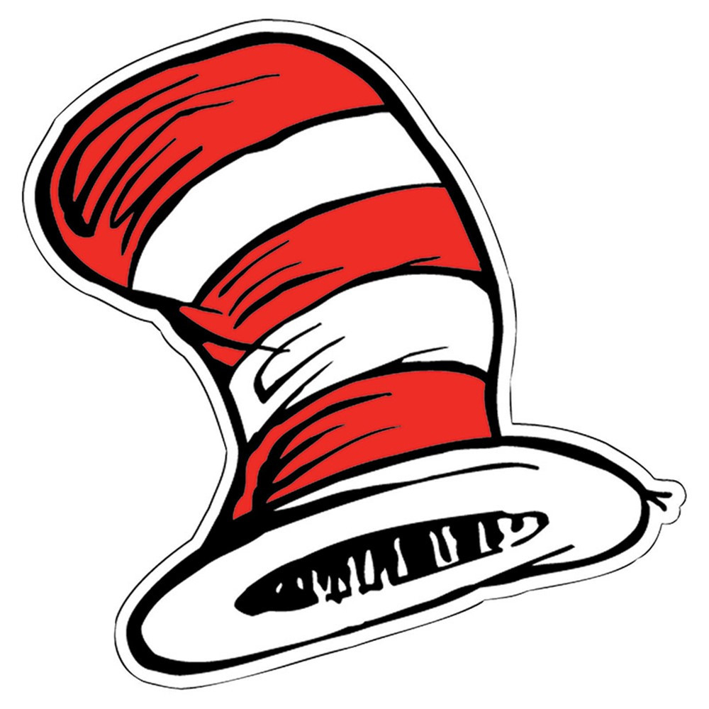 The Cat In The Hat Hats Paper Cut-Outs, 36/Pkg - Eu-841300 intended for Cat in the Hat Hat Printable